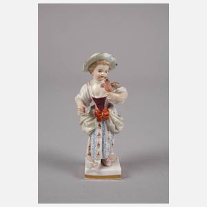 Meissen "Gärtnerkind mit Taube"