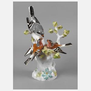 Meissen "Finken mit Sperber"