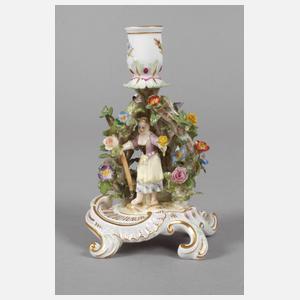 Meissen "Laubenleuchter mit Gärtnerkindern"