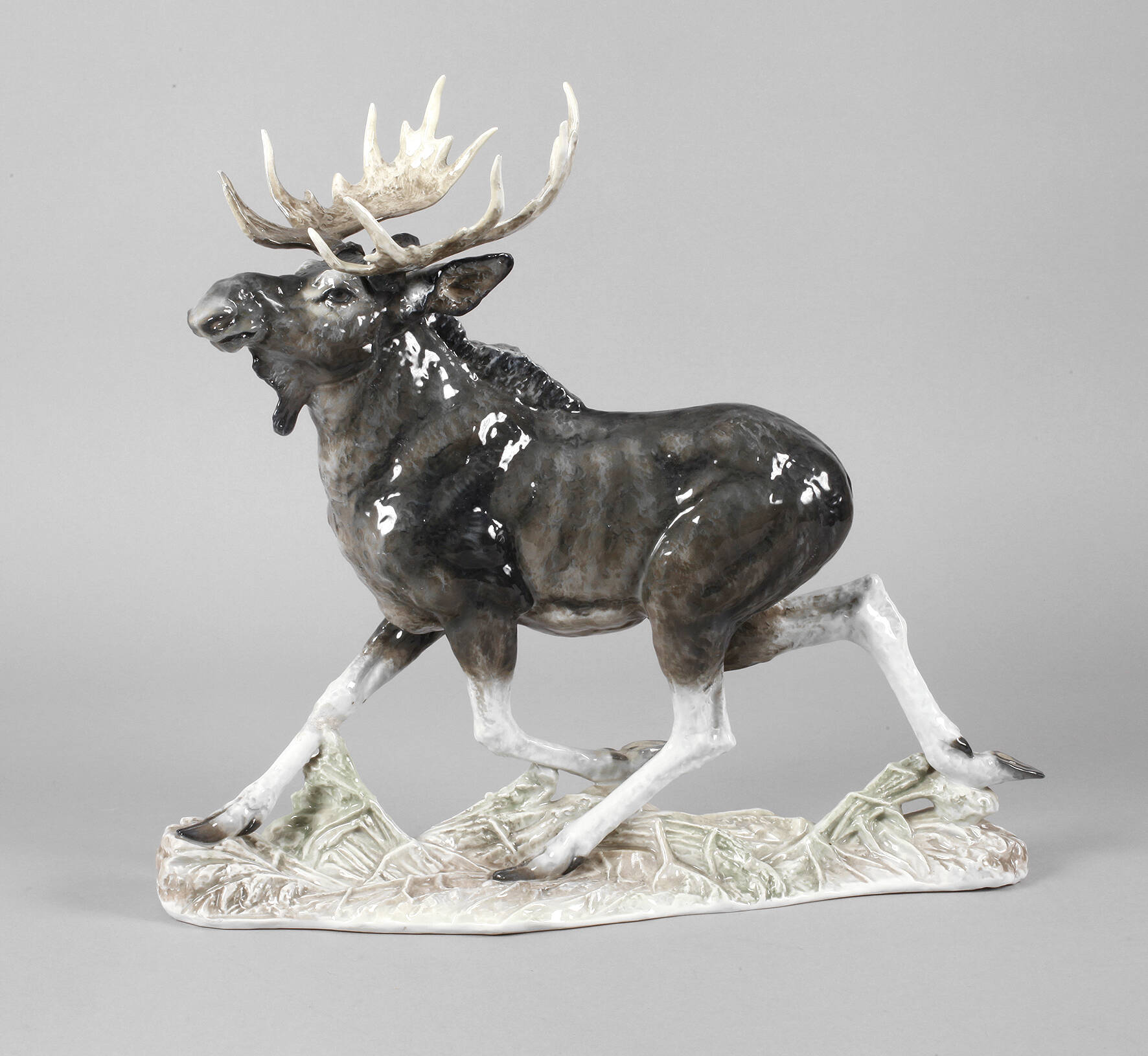 Rosenthal große Tierfigur Elch