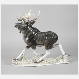 Rosenthal große Tierfigur Elch