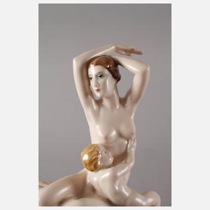 Rosenthal Gerhard Schliepstein Mutter mit Kind