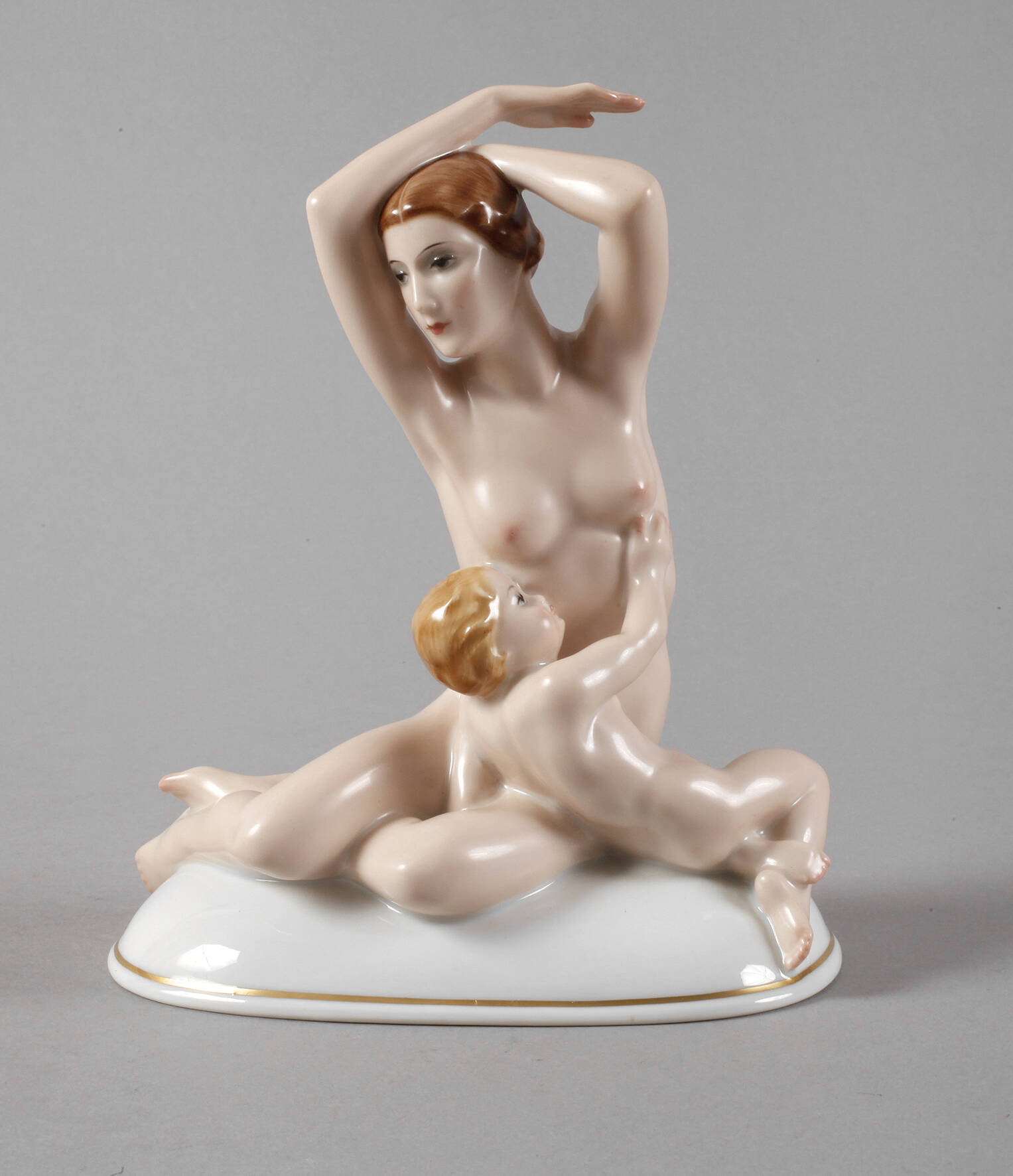 Rosenthal Gerhard Schliepstein Mutter mit Kind