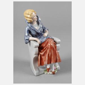 Rudolstadt Dame im Sessel