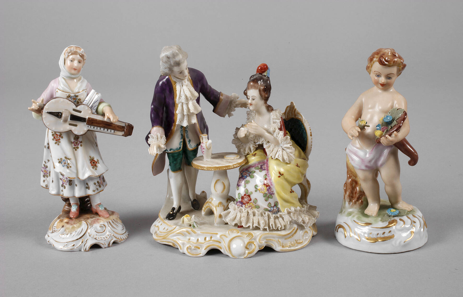 Volkstedt drei Figuren