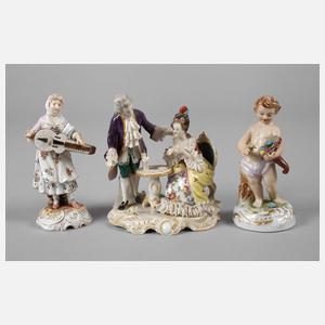 Volkstedt drei Figuren