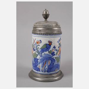 Dorotheenthaler Fayence-Walzenkrug