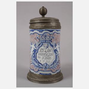 Dorotheenthaler Fayencewalzenkrug