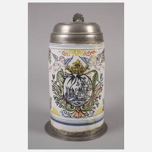 Erfurter Fayencewalzenkrug