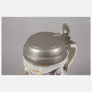 Erfurter Fayencewalzenkrug