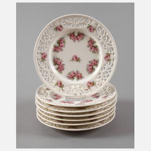 Max Roesler Rodach sieben Dessertteller