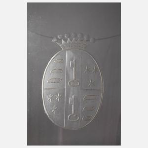 Großer Barockpokal aus Adelsbesitz