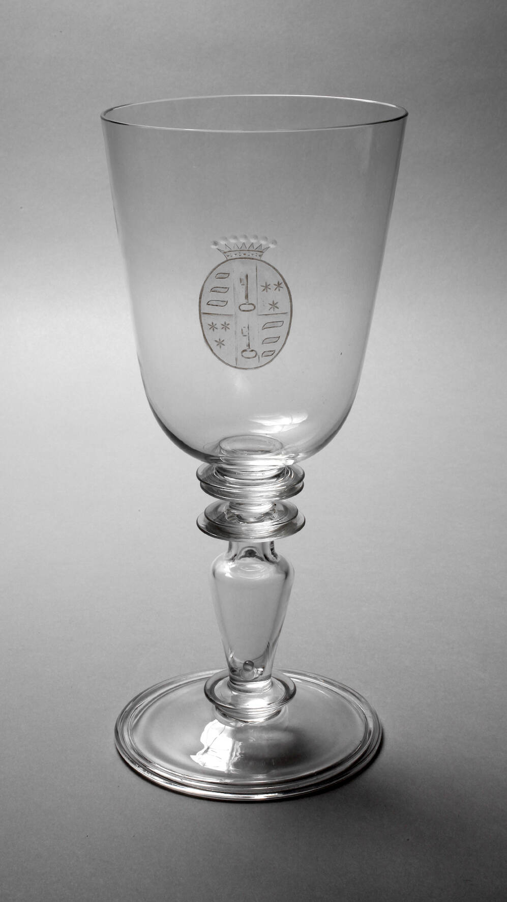 Großer Barockpokal aus Adelsbesitz