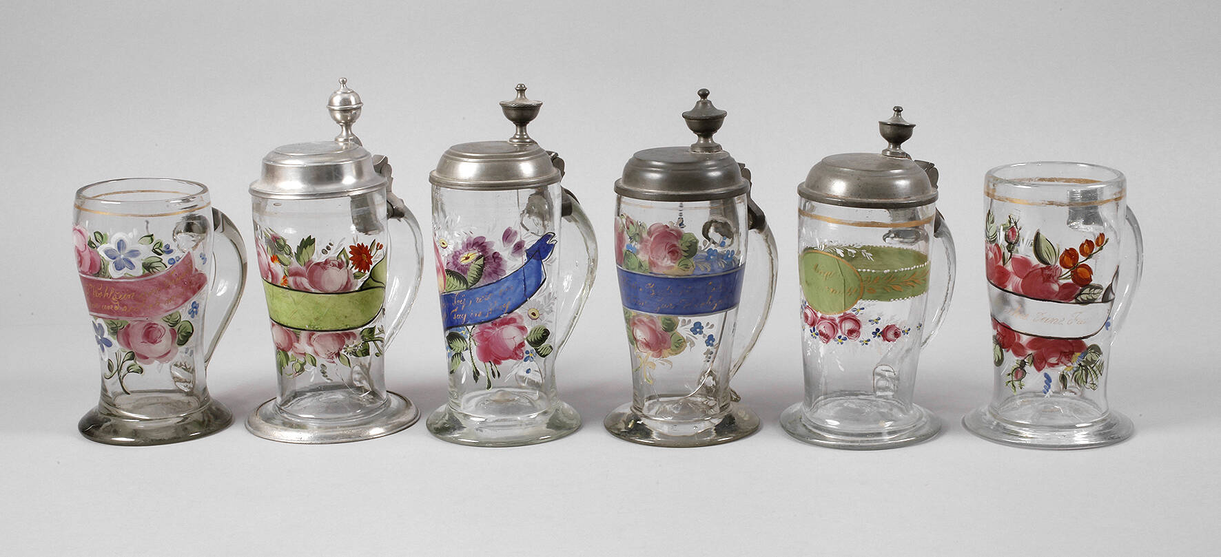 Kleine Sammlung sächsische Erinnerungskrüge