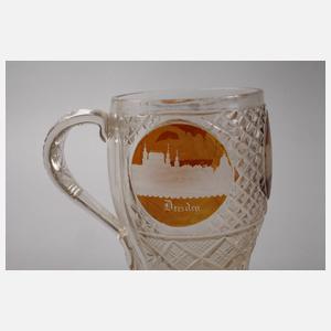 Großer Andenkenkrug Sachsen