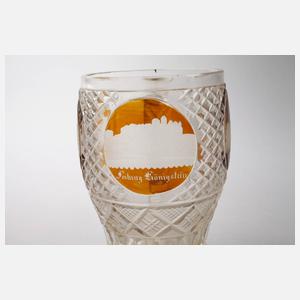 Großer Andenkenkrug Sachsen