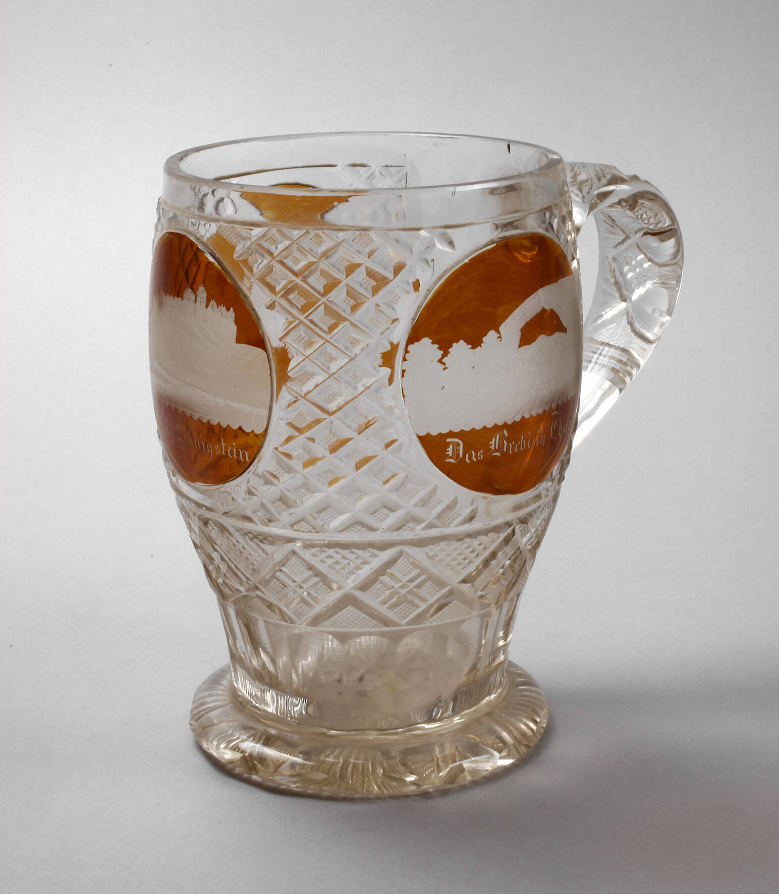 Großer Andenkenkrug Sachsen