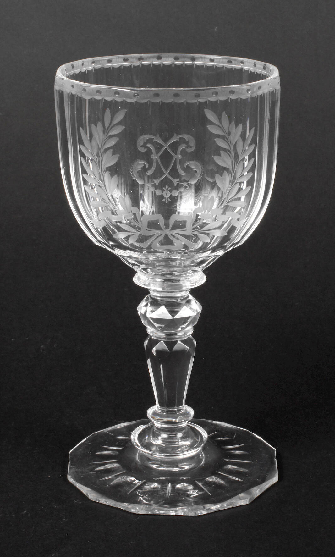 Lobmeyer Wien Pokalglas