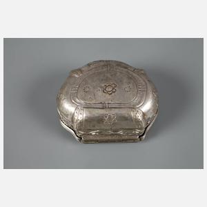 Barockes Silberdöschen