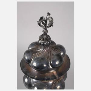 Silber großer Buckelpokal