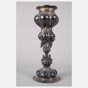 Silber großer Buckelpokal