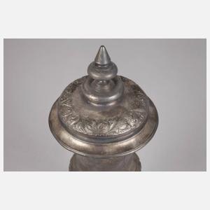 Silberpokal mit Widmung