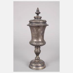 Silberpokal mit Widmung