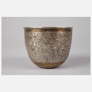 Faustbecher Silber