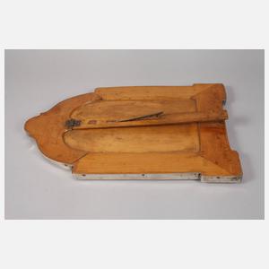 Silber Tischspiegel aus Adelsbesitz