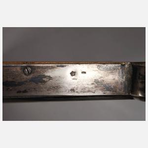 Silber Tischspiegel aus Adelsbesitz