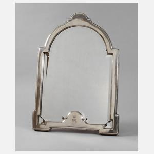 Silber Tischspiegel aus Adelsbesitz