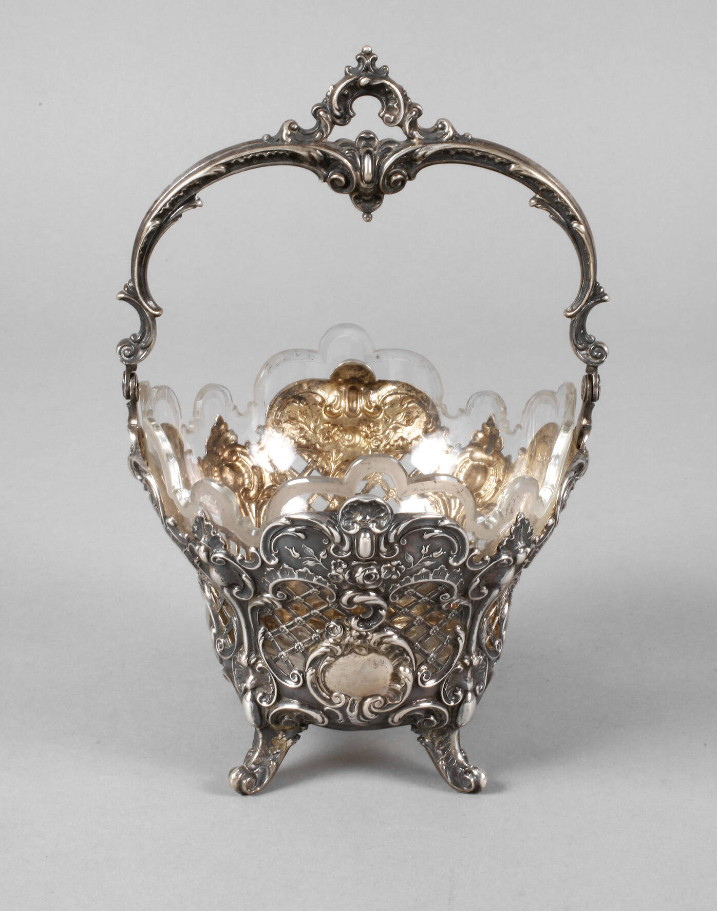 Silberkörbchen Historismus