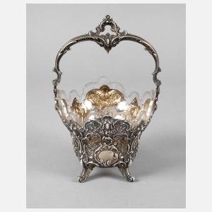 Silberkörbchen Historismus