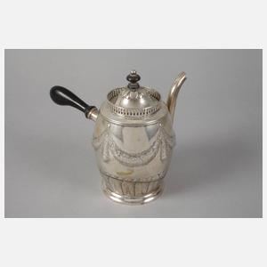 Silber Kakaokanne Copenhagen