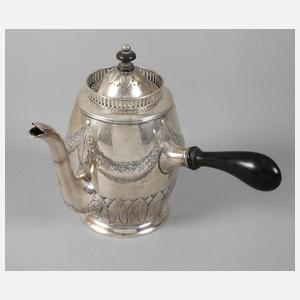 Silber Kakaokanne Copenhagen