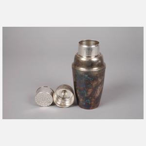 Cocktailshaker Silber