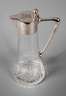 Karaffe mit Silbermontierung