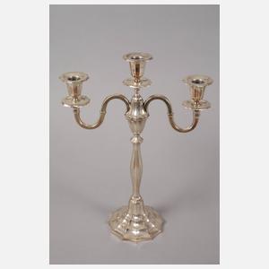 Paar Silberleuchter Art déco