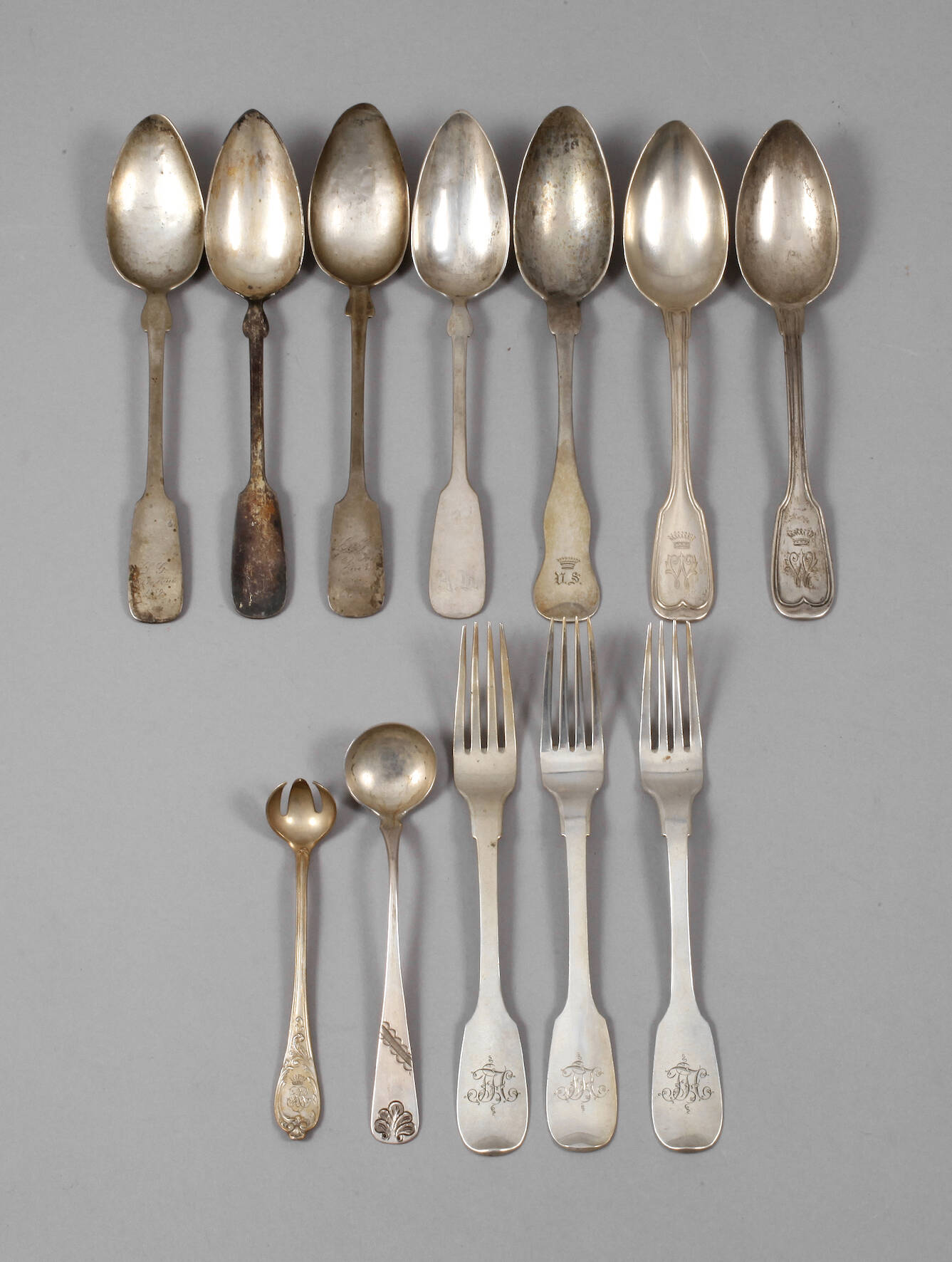 Konvolut Silberbesteck