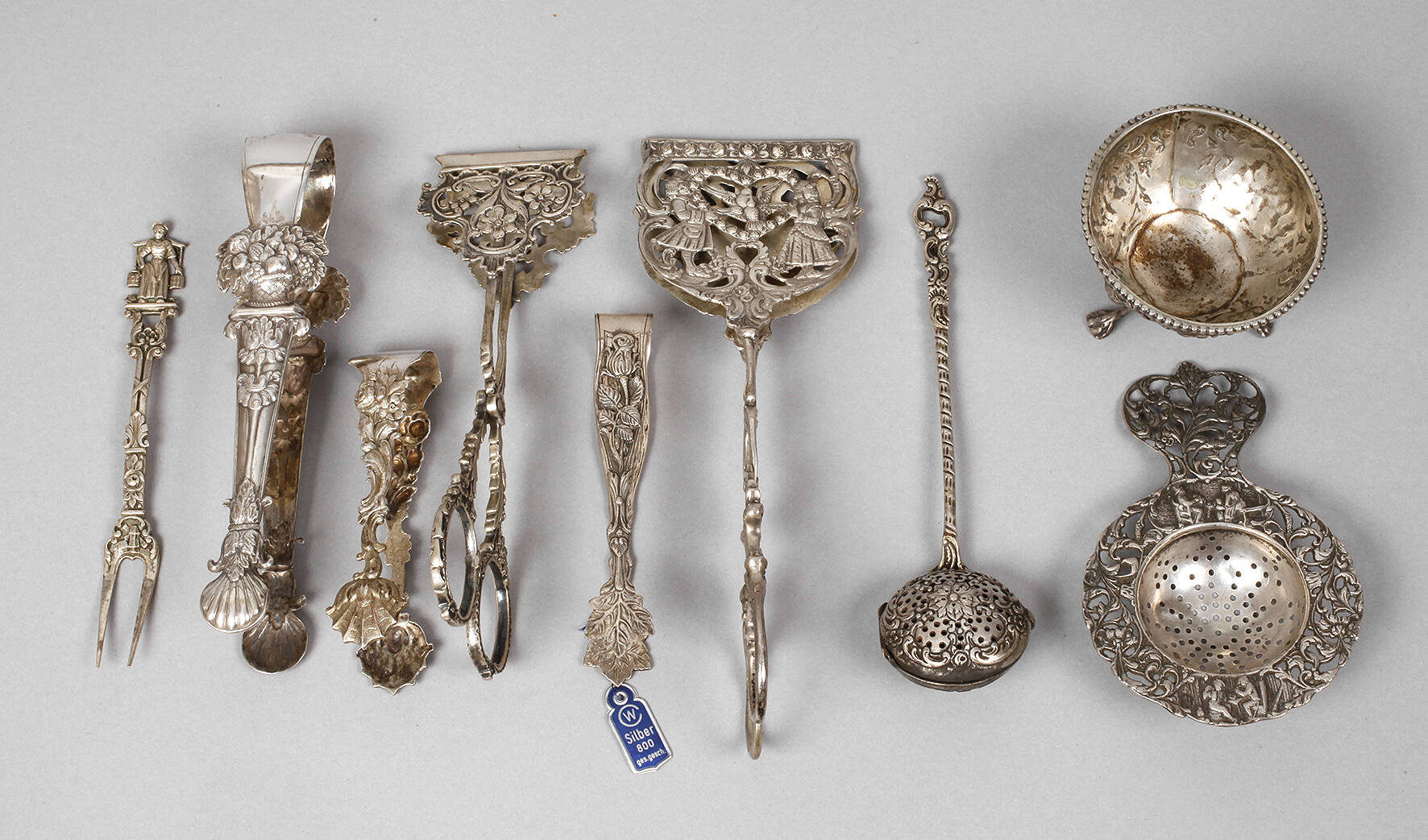 Konvolut Silber Hildesheimer Rose