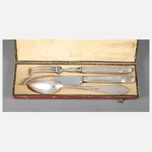 Silber Taufbesteck Biedermeier