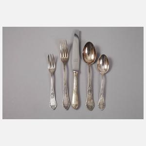 Silberbesteck im Kasten