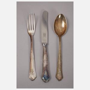 Bruckmann Silberbesteck Art déco
