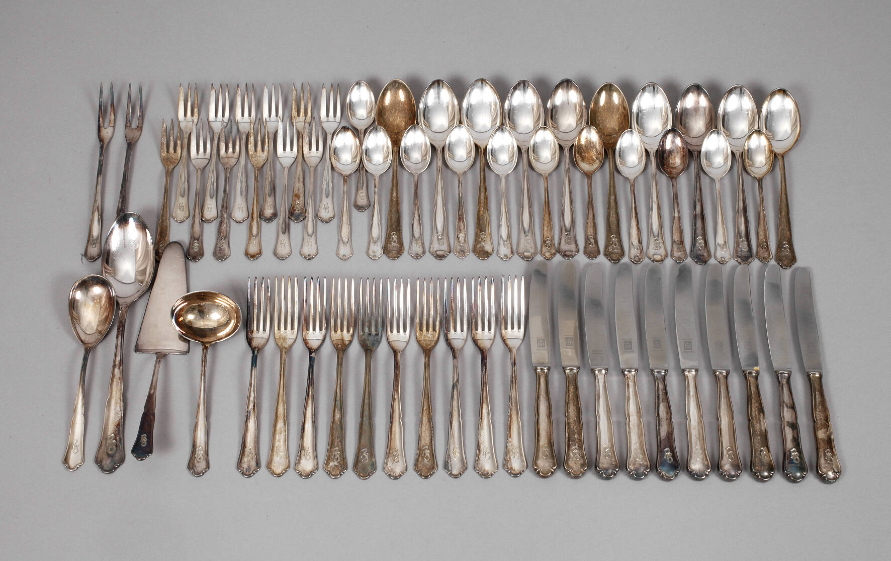 Bruckmann Silberbesteck Art déco