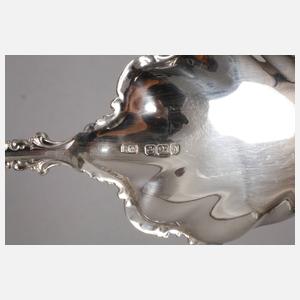 Silber zwei Vorlegelöffel England