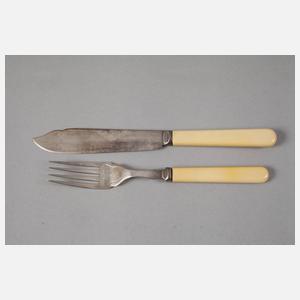 Fischbesteck im Kasten