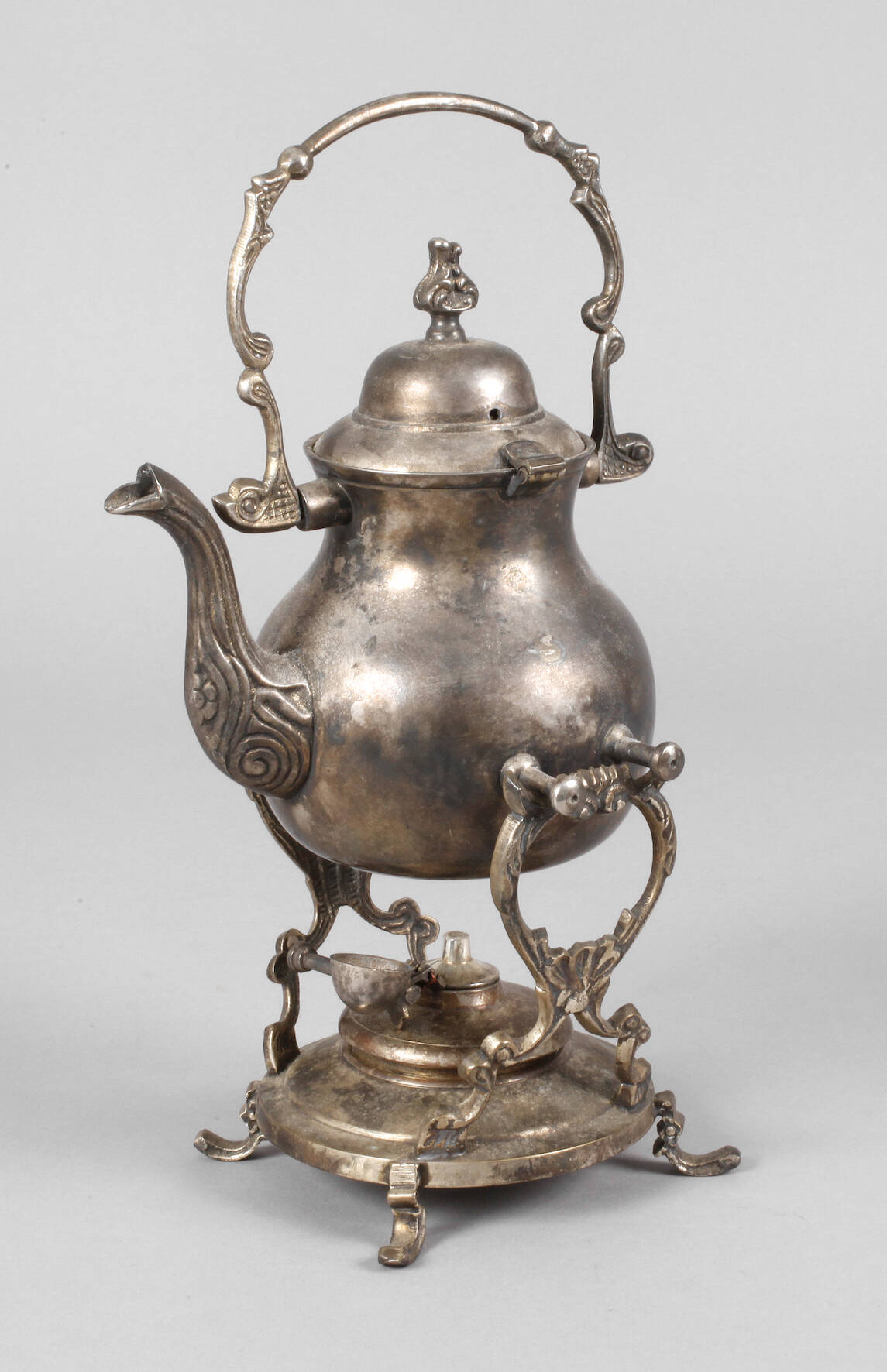 Biedermeierkännchen mit Stövchen