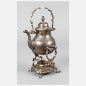 Biedermeierkännchen mit Stövchen