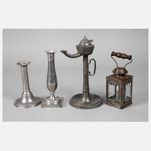 Konvolut Zinn und Metall