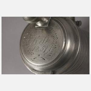 Massive Zinnstitze Eger